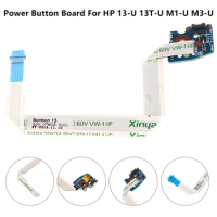 Repairing Accessories 450.07M05.0001 Laptop Power Button Board With Cable Switch For HP X360 13-U 13T-U M1-U M3-U TPN-W118