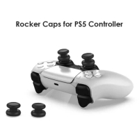 1 Pair Gamepad Hand Grip Extenders Caps for Sony PlayStation 5 PS5 Controller
