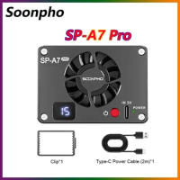 Soonpho SP-A7 Pro Camera Cooling System Heat Sink Cooling Fan For Sony Canon FUJIFILM Camera A7M4/ZVE1/A6700/A7C2 ZV-E1 ZV-E1