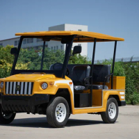 CE Approved China Made 4 6 Seat Battery Powered Electric Aluminum Sightseeing Electric Golf Carts