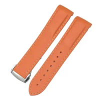 FKMBD 20mm 21mm 22mm Rubber Watchband For Omega Seamaster 300 Speedmaster AT150 Silicone Watch Strap