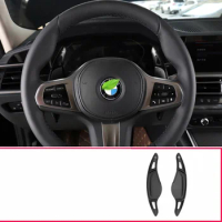 Aluminum Alloy for BMW 3 5 7 Serial 330 525 530 730 740 X3 X4 X5 X6 GT M5 Steering Wheel Paddle Shifter Lever Car Shift Paddle