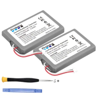 2 Pcs 2500mAh PS5 Battery for Sony PS5 Wireless Controller Console LIP1708 Battery