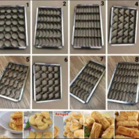 Cetakan kue Kering Kastangel, Cetakan Kue Kering Nastar, Cetakan Kue Kering Putri Salju. Bingkai Ber