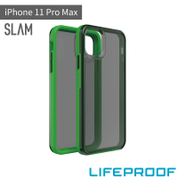【LifeProof】iPhone 11 Pro Max 6.5吋 SLAM 防摔保護殼(透黑/綠)