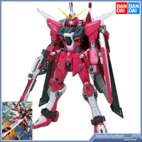 Gundam BANDAI MG 1/100 ZGMF-X19A SEED INFINITE JUSTICE GUNDAM Assembly Model Action Toy Figures Gifts for Children