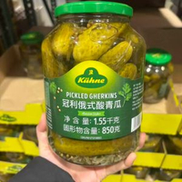 Costco開市客正品 冠利 俄式酸青瓜 1.55kg 好市多下飯餸拌飯食材
