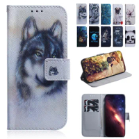 Painted Flip Leather Magnetic Case for Xiaomi Poco F5 f5 Pro F4 GT F3 poco C65 C50 C51 c31 C3 Phone Cover
