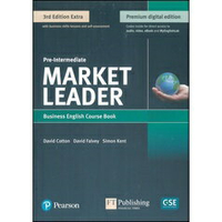 【現貨】姆斯Market Leader 3/e Extra (Pre-Intermediate) Course Book /Cotton 9781292361161 華通書坊/姆斯