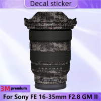 For Sony FE 16-35mm F2.8 GM II SEL1635GM2 Lens Sticker Coat Wrap Protective Film Protector Vinyl Dec