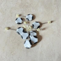 ［沐沐屋］台灣現貨 子線分叉器 防纏豆 矽膠子線分叉器 太空豆 定距分叉豆.
