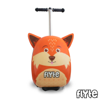 【Zinc Flyte】18吋多功能滑板車行李箱 - 偵探小狐狸