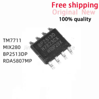 (10piece)100% New BP2513D BP2513DP 5807MP RDA5807MP MIX2808 TM7711 sop-8 Chipset