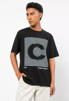 CALVIN KLEIN Speakers 商標印花寬鬆T恤