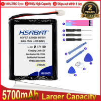 HSABAT 0 Cycle 5700mAh TF18650-2200-1S3PA Battery for Marshall Stockwell High Quality Replacement Accumulator