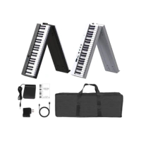 Midi Piano Keyboard Portable Digital 88 Key Piano Musical Instrument Electronic Folding Piano