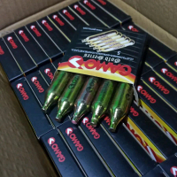 BB tabung gas co2 GAMO GOLD SERIES PERKOTAK isi 5 TABUNG ORIGINAL
