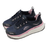 【SKECHERS】工作鞋 Max Cushioning Elite SR-Rastip 女鞋 藍 抗油 抗滑 廚師鞋(108036-NVPK)