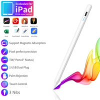 Stylus Pen for Apple Pencil 2 1 For iPad Pro M1 11 12.9 2021 2020 2019 2018 9.7 10.2 8th 7th Gen Air 3 4 Mini 5 For iPad Pencil