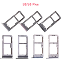 1pcs New SIM Card Tray Holder For Samsung Galaxy S8 G950F S8 Plus SD Card Reader Slot Socket Replacement