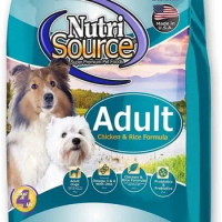 Adult Dog Food, Made with Chicken and Rice, with Wholesome Grains, 15LB, Dry Dog Food