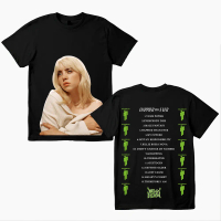 KARIMAKE Billie Eilish Tshirt Oversize Baju 100% Cotton Cod D001