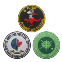 CANADA Air Force FAC Forward Air Controller Patch Canadian Tactical Army Embroidery Patch Badge for Backpack Jacket Vest