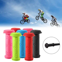 Vibrant Rubber Bike Handle Bar Grips For Kids' Scooters Safe Stylish Child-Friendly Rubber Handlebar Grips Bike Accessories