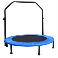 Gymnastic Indoor And Outdoor Jumping Bed Kids Exercise Fitness Mesh Mini Trampoline