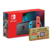 任天堂 Nintendo Switch 紅藍電力加強版主機+任天堂 Game &amp; Watch  攜帶型遊戲機