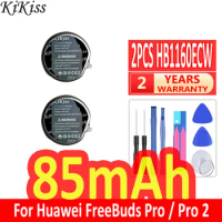 85mAh/670mAh KiKiss Powerful Battery HB1160ECW For Huawei FreeBuds Pro 2 Pro2 Bluetooth Earphone