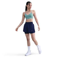 NIKE Women Training Indy Light Support Padded Adjustable Sport Bra Wanita [FD1063-017] A/XL Cannon