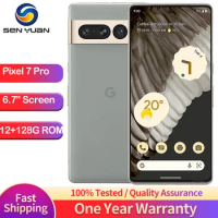 Original Unlocked Google Pixel 7 Pro 5G Smartphone 6.7" 12GB RAM 128/256GB ROM Mobile NFC Octa Core Google Tensor G2 Cell Phone