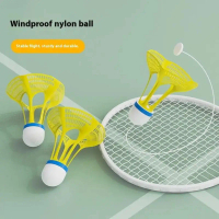 【Outdoor】          Badminton Trainers Stretch Professional Badminton Machine Robot Racket Training S