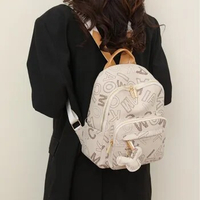 Women's backpack fashion PU travel backpack anti-theft bag Women's 2023 new versatile commuting backpack