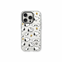 【RHINOSHIELD 犀牛盾】iPhone 14系列 Clear MagSafe兼容 磁吸透明手機殼/Sticker-Snoopy&amp;胡士托(史努比)