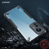 Rzants For Xiaomi 12 Lite Clear Back Case [Bull] Conor Design Slim Cover Crystal Casing Camera Protection Thin Shell