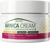 Arnica Cream for Skin Discoloration & Body Relief Soothing Hydrating Formula with Magnesium and Vita