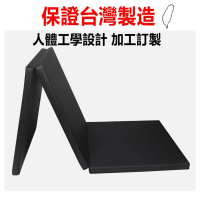 【Fitek】台灣製造 折疊式體操墊、三折運動墊(三折墊 瑜珈墊 仰臥起坐摺疊墊、健身泡綿地墊 摔角墊)