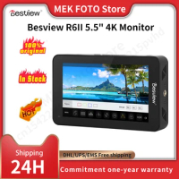 Besview R6II 2800nit 5.5" 4K 60 Monitor HDMI FHD 3D LUT HDR Touch Screen on Camera DSLR Field Monitor