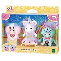 Mainan Koleksi Sylvanian Families Funny Monster Trio - 40th Anniversary Limited products