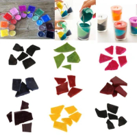 1Pcs 10g Many Color Candle Dye Chips Flakes Candle Wax Dye For Paraffin / Soy Wax Brand New And High Quality Candle Specific Dye