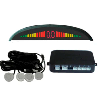 Car Parking Sensor system 12V Car LED Display Parking Reverse Backup Radar Kit Free Shipping Wholesale