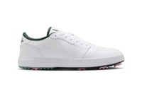 Sepatu Golf Pria Nike Air Jordan 1 Low Golf “White/Fir” (H1401-003) Original 41