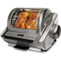 Rotisserie Oven,Gourmet Cooking at Home,Cooks Perfectly Roasted Chickens,Turkey,Pork,Roasts &amp; Burgers,Large Capacity