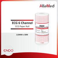 ENDO ECG Paper 6 Channel 110MM x 30M Roll
