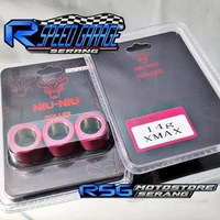 ROLLER RACING NIU-NIU TAIWAN ROLLER SET 6 PCS 3 PCS XMAX 250 300 TECH MAX CONNECTED 23X18 MM 14 GRAM