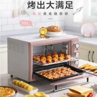Electric Oven Home Baking Mini Small Oven Multifunctional 30 Liters Large Capacity Double Oven Ovens Toaster Air Fryer 1600W