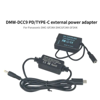 DMW-DCC9 DC Coupler DMW-BLD10 Dummy Battery With PD Adapter Cable for Panasonic DMC-GX1 DMC-GF2 DMC-G3 G3K