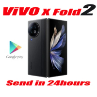 New Original VIVO X Fold2 Fold 2 Cell Phone 8.03inch 2K E6 AMOLED NFC Snapdragon 8 Gen2 4800mAh 120W Charge 50W Wireless 50MP